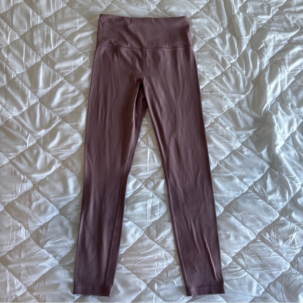 Athleta High-Waisted Leggings – Mauve/Dusty Rose – Women’s XS/S